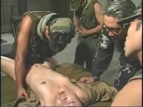 Japanese Army Soldiers Rough Fuck Their Hostage