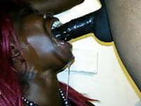 wide Mouf African Hoe tappin out on BBC 