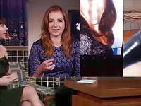 Alyson Hannigan react to cum tributes - Fake