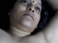 Indian Bhabhi Enjoying Self Nude Position