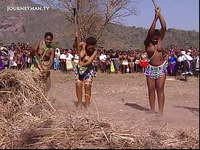 African tribal culture big natural Ass. 