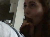 Dominique Boulay swallowing