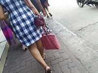 Sri Lankan Girl going to Office 1